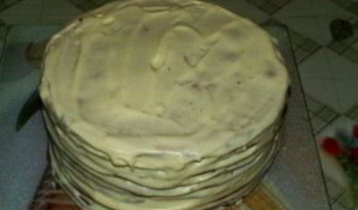 торт медовик со сгущенкой