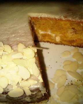 Торт медовый тыквенно-морковный оранжевое настроение