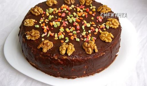 торт нежный поцелуй