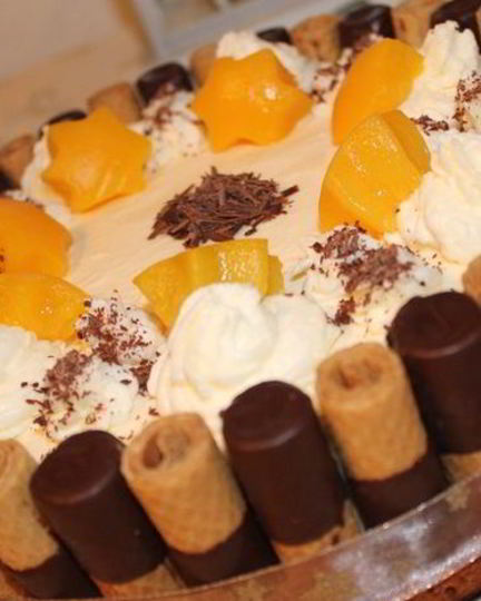 Рецепт торта персиковая мечта