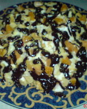 Торт Пинчер с мандаринами