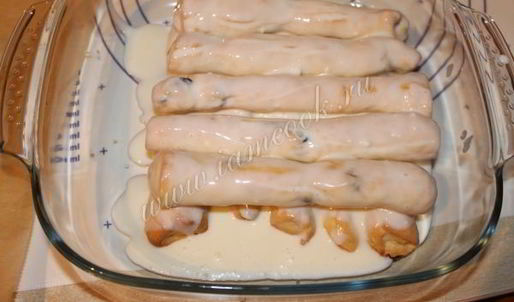 торт поленница