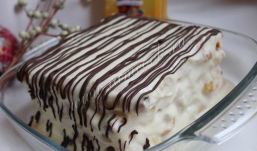 торт поленница