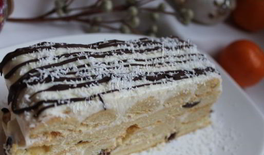 торт поленница