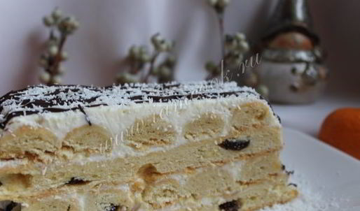 торт поленница