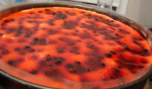 торт птичье молоко с яблочным пюре