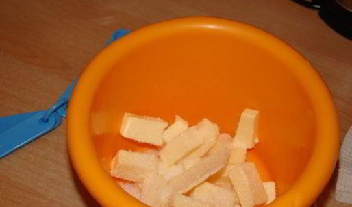 торт птичье молоко с яблочным пюре