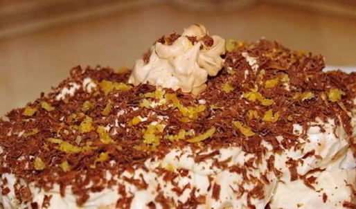 торт с меренгой