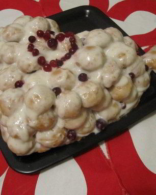 Торт Сердце из облаков