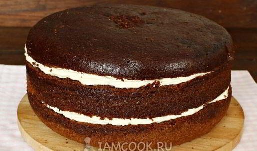 торт шоколад на кипятке в мультиварке