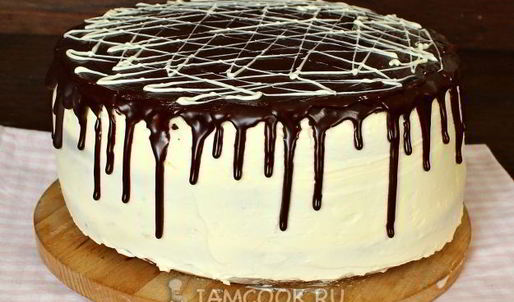 торт шоколад на кипятке в мультиварке