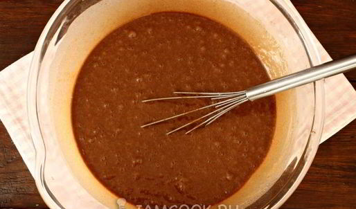 торт шоколад на кипятке в мультиварке