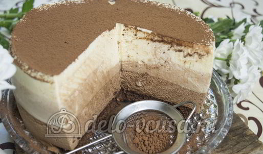 торт три шоколада