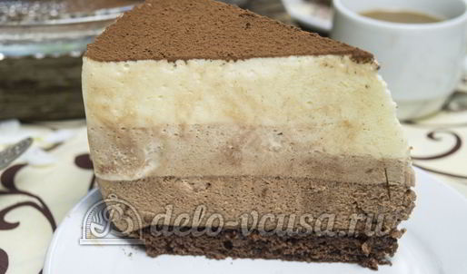 торт три шоколада