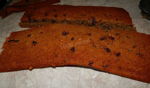 торт трухлявый пень с вареньем