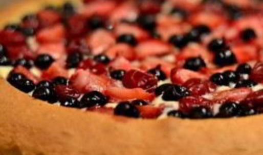 торт ягодная корзина