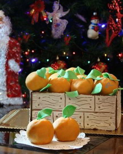 Рецепт торта ящик с апельсинами