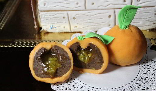 торт ящик с апельсинами