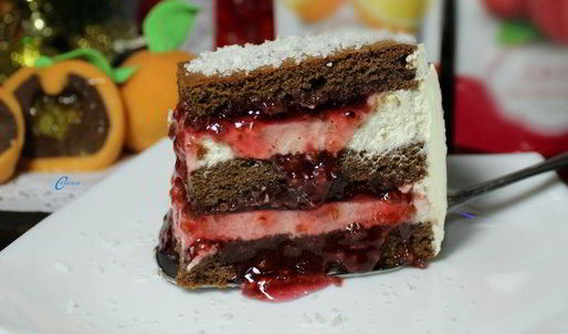 торт ящик с апельсинами