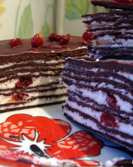 Рецепт торта эксперимент из черемуховой муки