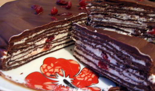 торт эксперимент из черемуховой муки