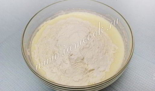 торт зебра на кефире