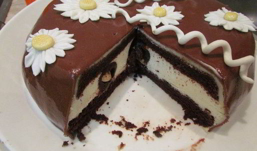 тортик бисквитный