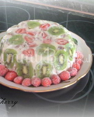 Тортик фруктово-бисквитный