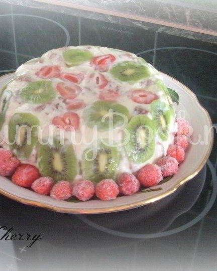 Рецепт тортика фруктово-бисквитный