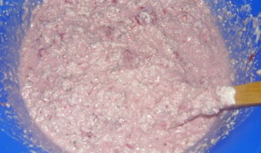 творожный торт с клубникой