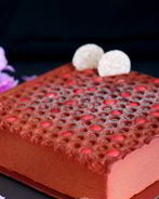 Велюровый торт с облепиховым мармеладом