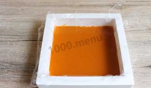 велюровый торт с облепиховым мармеладом