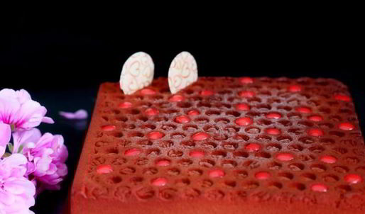 велюровый торт с облепиховым мармеладом