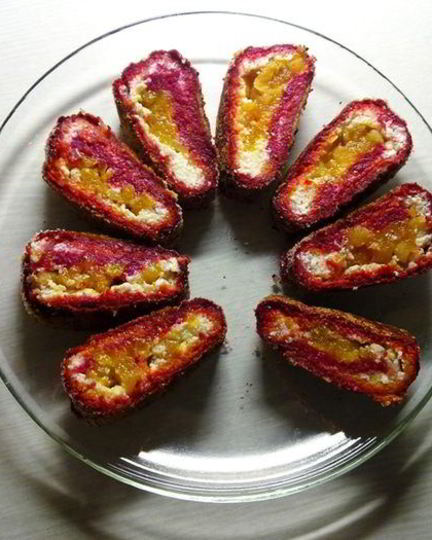 Рецепт творожно-овощного рулет