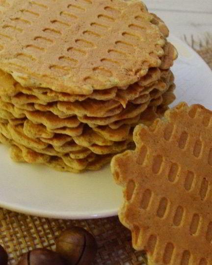 Рецепт арахисовых вафель