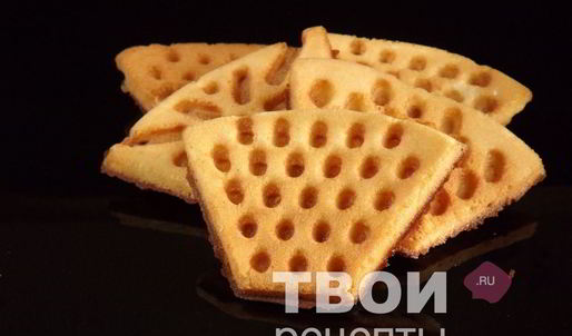 бездрожжевые классические вафли