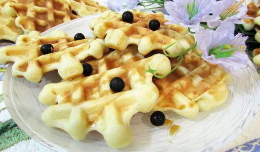 йогуртовые вафли