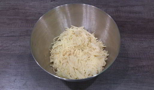 картофельные вафли с зеленью