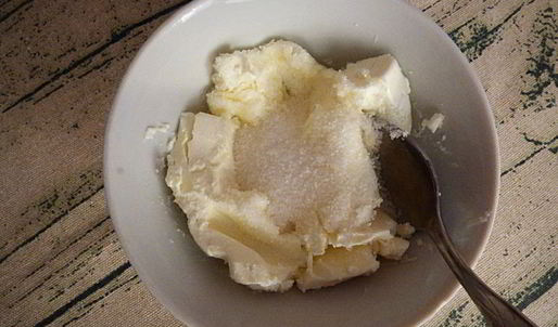 песочные вафли с творожным кремом