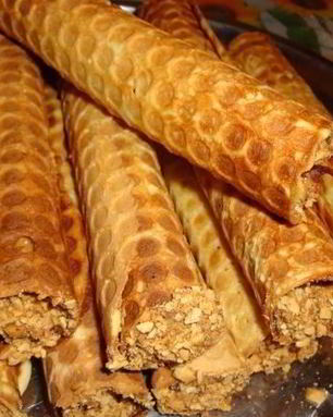 Вафельные трубочки