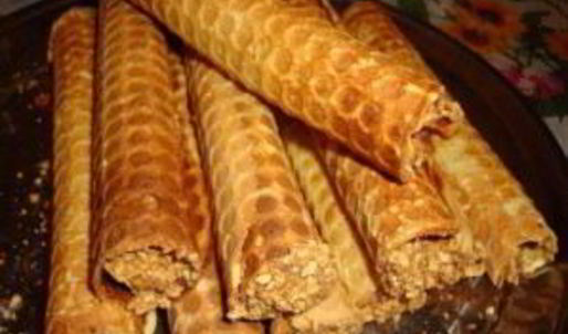 вафельные трубочки