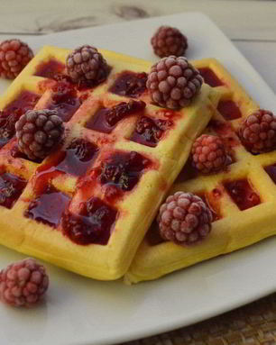 Вафли из кукурузной муки