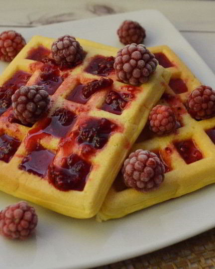 Рецепт вафель из кукурузной муки