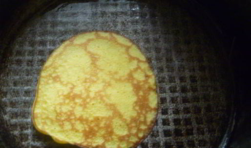 вафли на сковороде