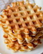 Вафли на сметане в электровафельнице