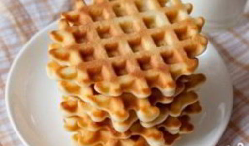 вафли на сметане в электровафельнице