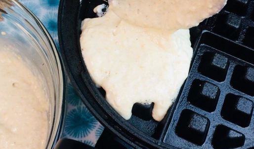 вафли овсяные в электровафельнице