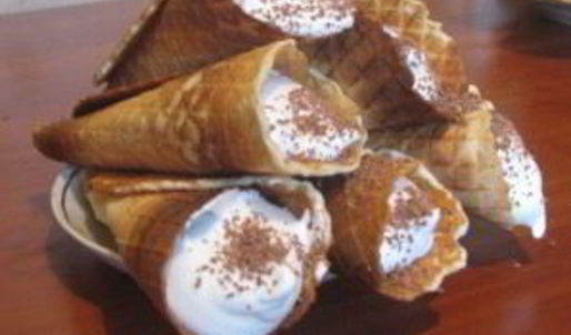 вафли с кремом