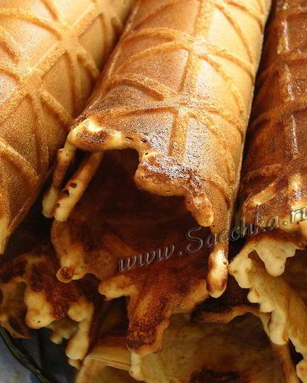 Рецепт вафель сладких