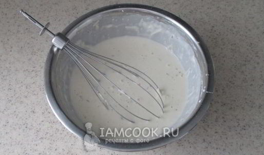 вафли в вафельнице с сыром